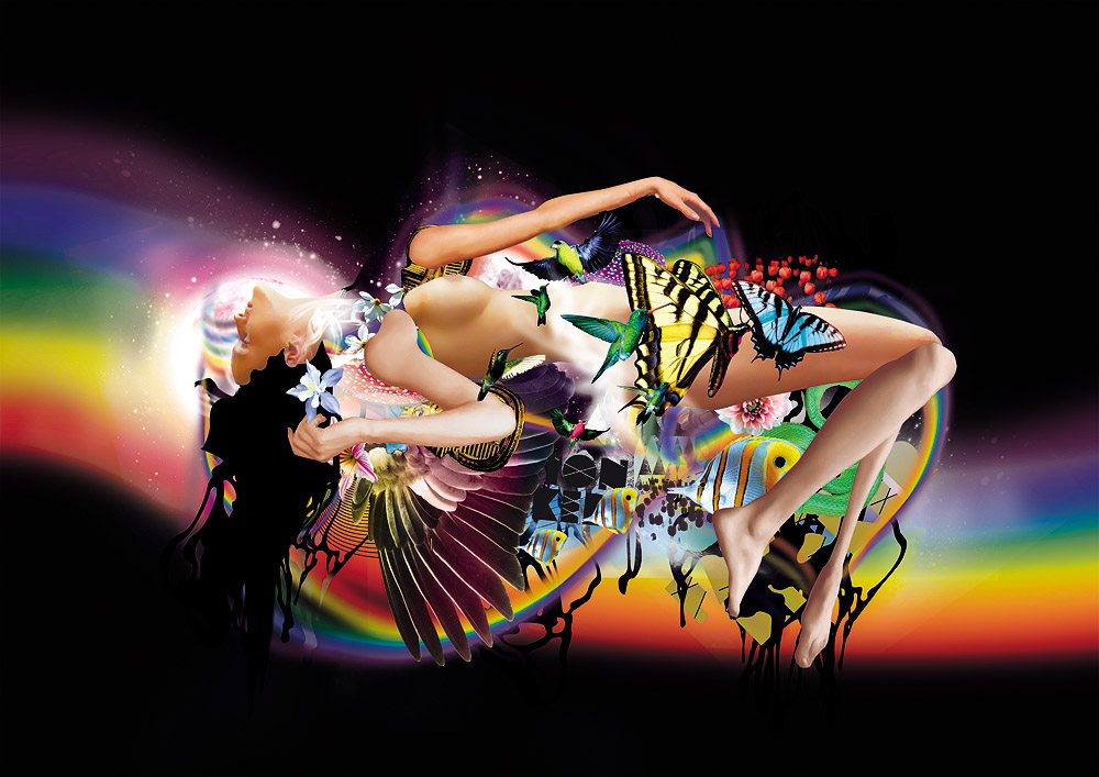 In Love With Rainbows by Drew Flaherty + 