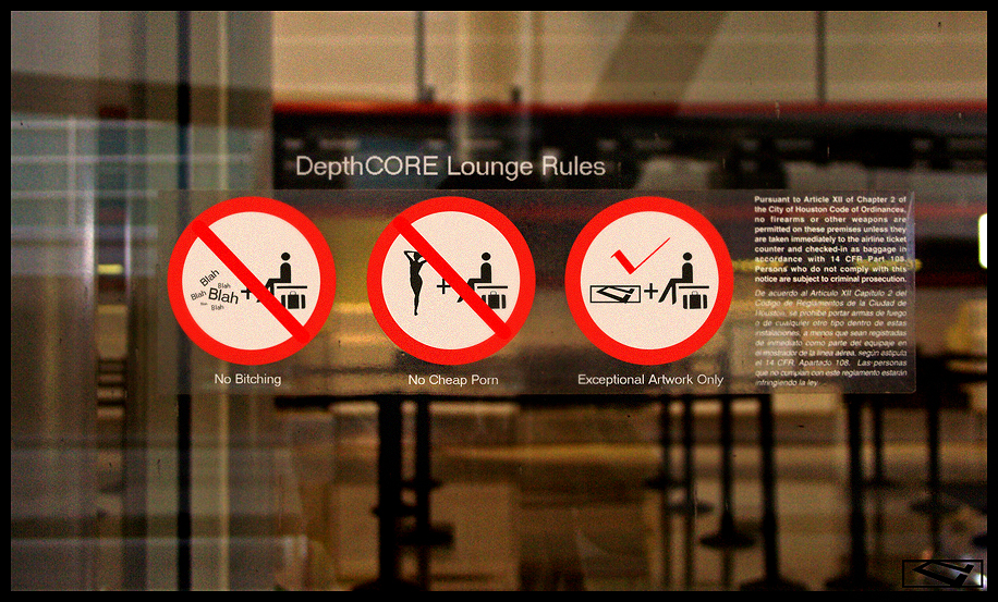 dC Lounge Rules and Regulations by Jeff Huang + 