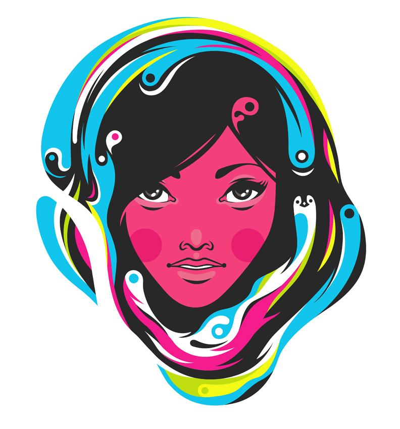 CMYK Girl by 